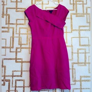 J. Crew fuschia work dress, worn once